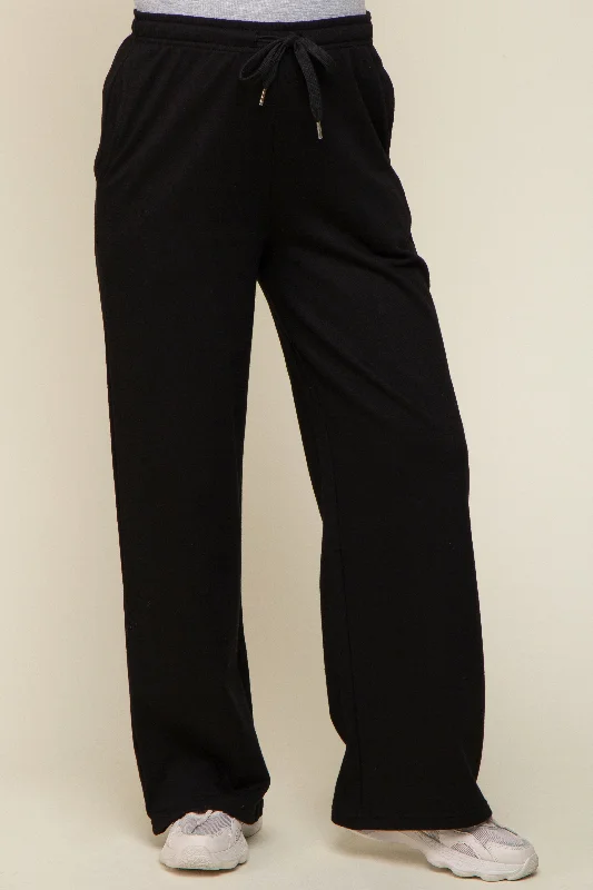 black-wide-leg-maternity-joggers