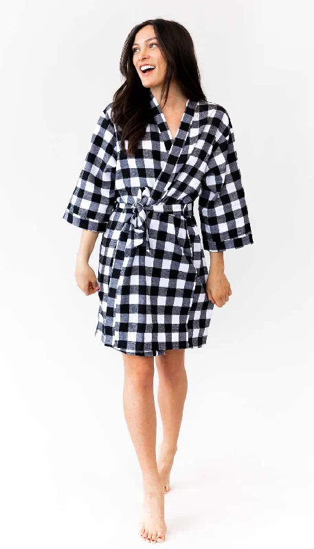 Flannel Bridal and Bridesmaid Robes