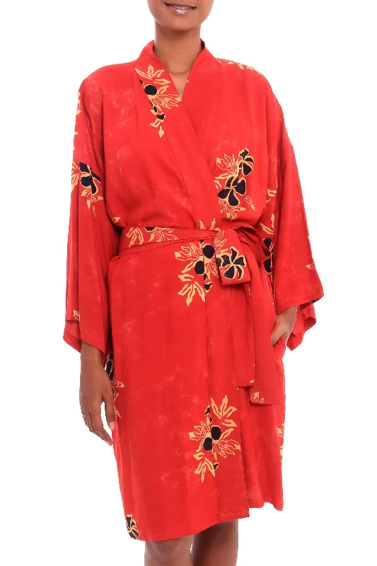 crimson-floral-crimson-rayon-robe-with-black-floral-motifs-from-bali