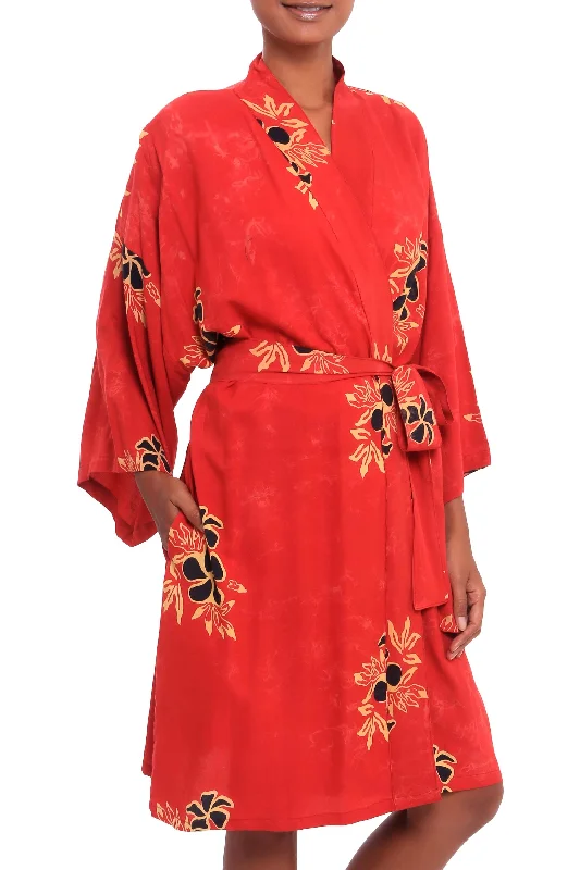 crimson-floral-crimson-rayon-robe-with-black-floral-motifs-from-bali