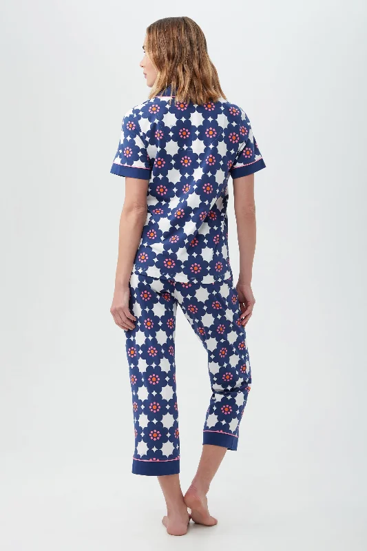 floral-tile-womens-cropped-classic-pj-set