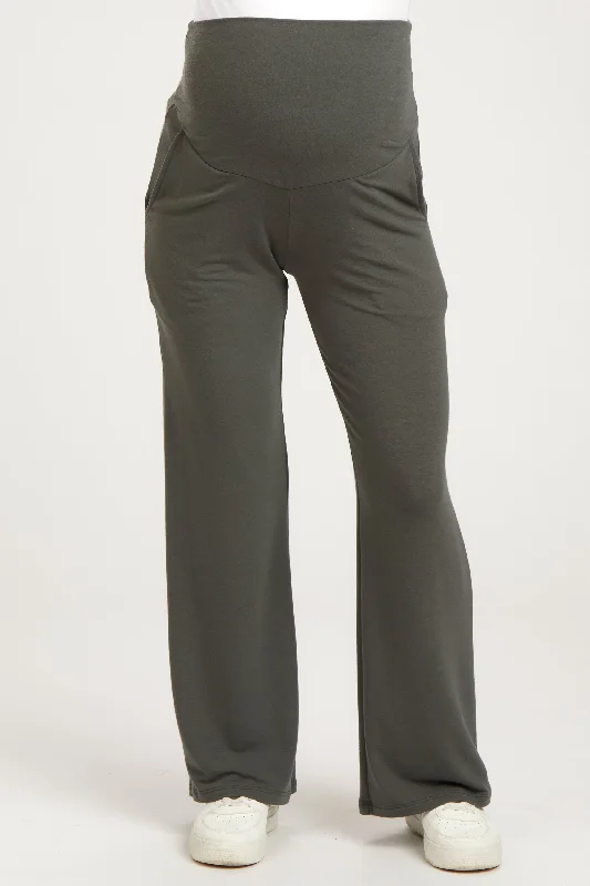 gray-maternity-yoga-pants