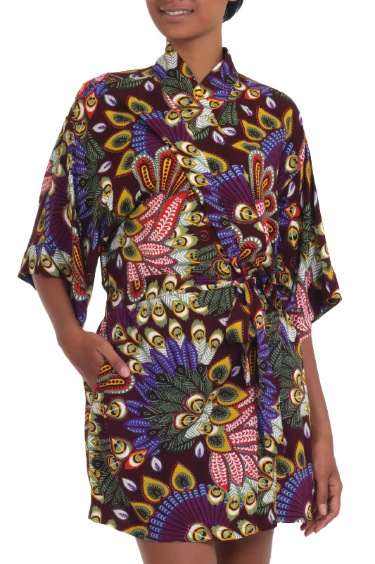 jungle-groove-multicolored-floral-rayon-robe-in-rosewood-from-indonesia