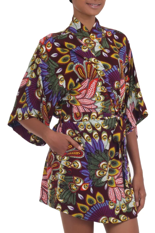 jungle-groove-multicolored-floral-rayon-robe-in-rosewood-from-indonesia