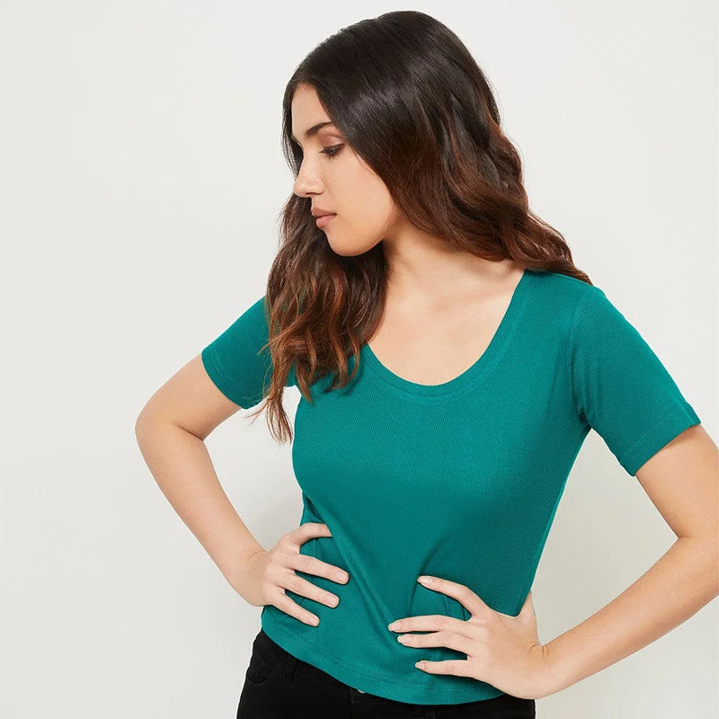 skin-friendly-marine-green-ribbed-scoop-neck-top