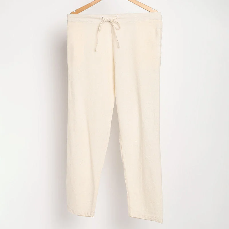 white-pants-for-women-organic-cotton-slim-fit-natural-dyed