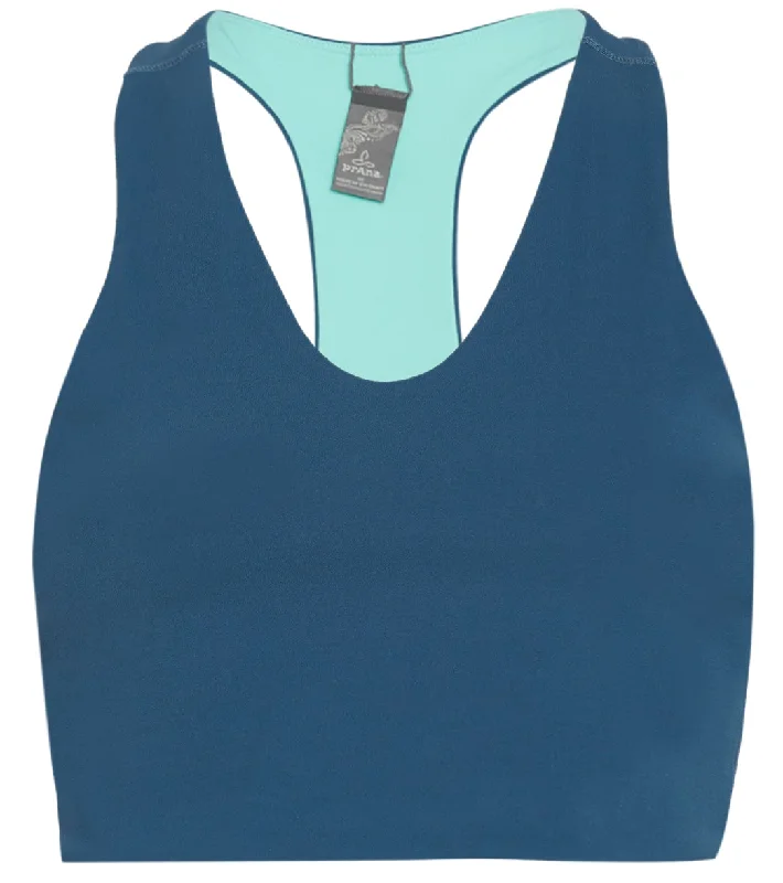 prAna Momento Yoga Crop Top Atlantic