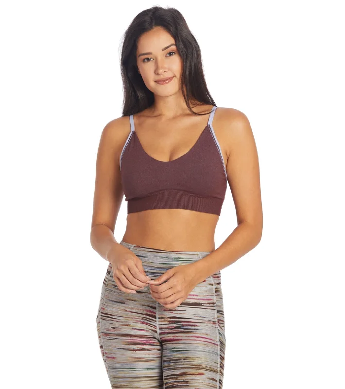 prAna Sopra Seamless Bra Rich Cocoa