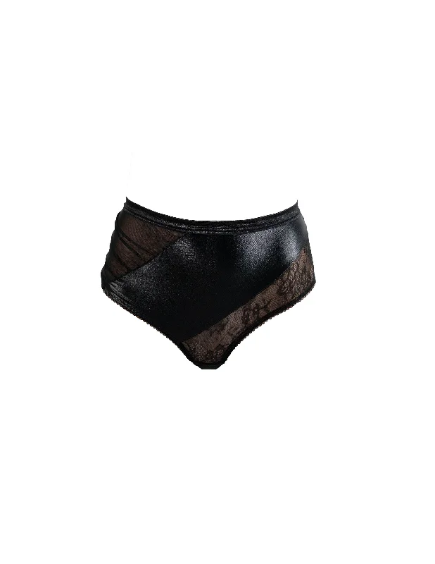 The Bike Rider Highwaist Panty with Peek-A-Boo