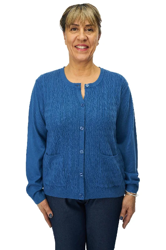 Adaptive Cardigan - Gillian | Blue