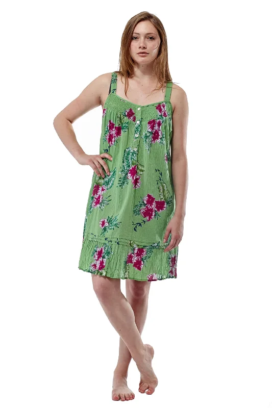 Mint Floral Chemise