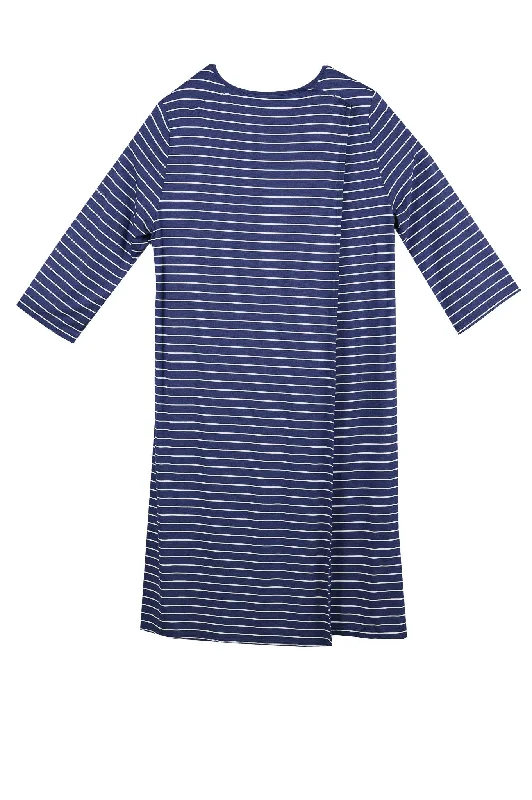 Adaptive Nightgown - Lea | Indigo