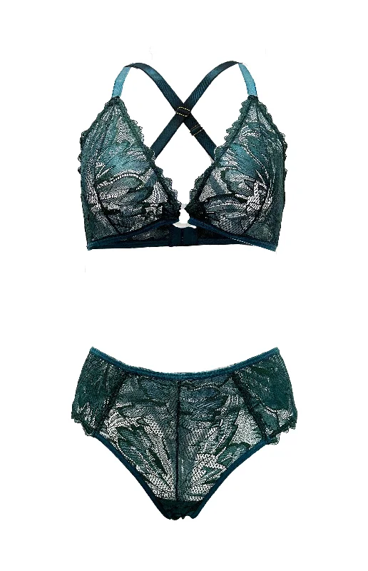 Peacock Coral Brazilian Panty