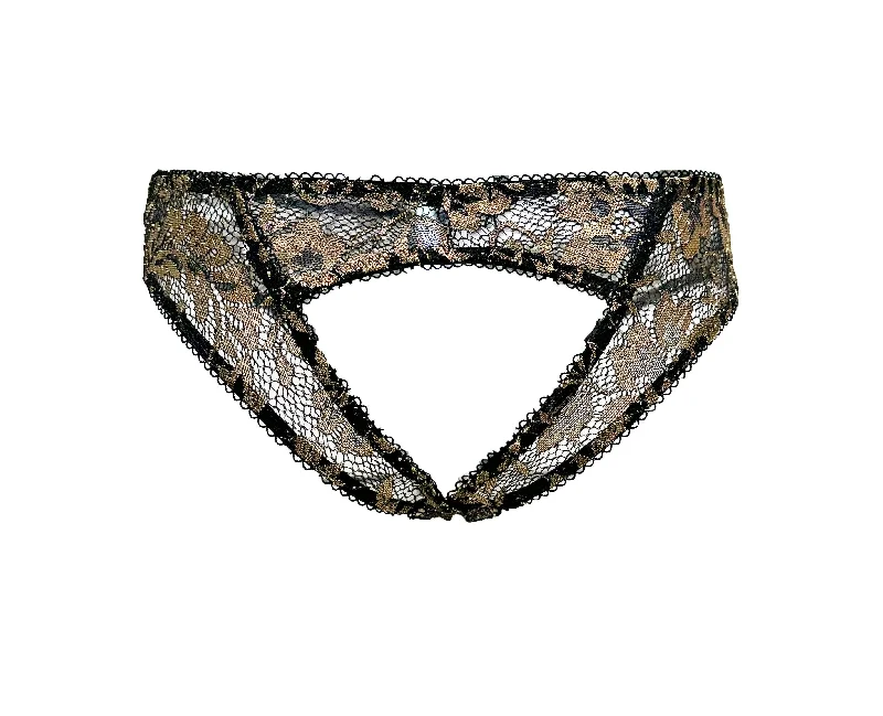 Royalty Gold Ouvert Panty