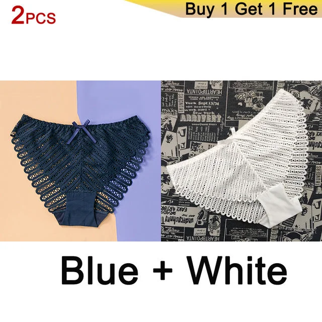 Blue white / One size