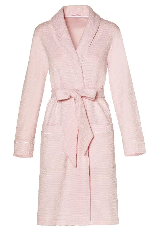 Marelle Grace Long Sleeve Short Textured Robe