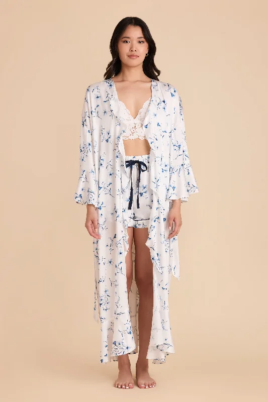 Minnie Ruffle Robe - Blue Le Fleur