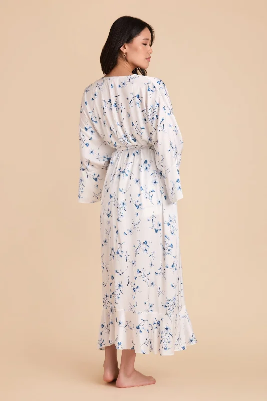 Minnie Ruffle Robe - Blue Le Fleur