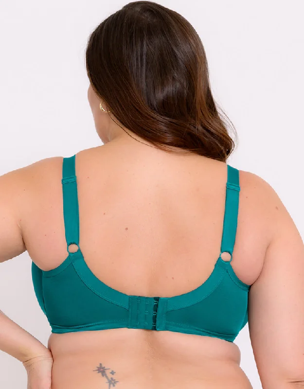 Adella Athena Full Cup Side Support Bra Teal