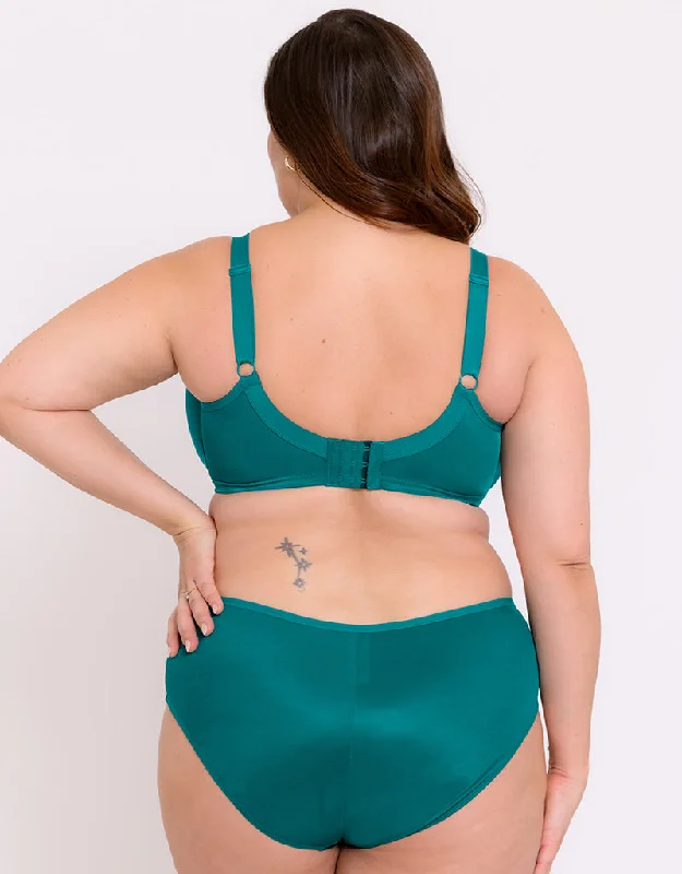 Adella Athena Full Cup Side Support Bra Teal