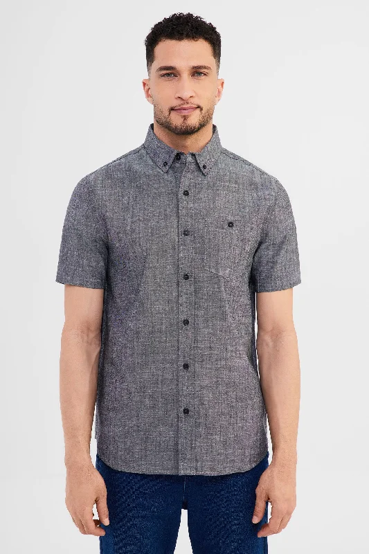 Chemise manches courtes en Coton - Homme