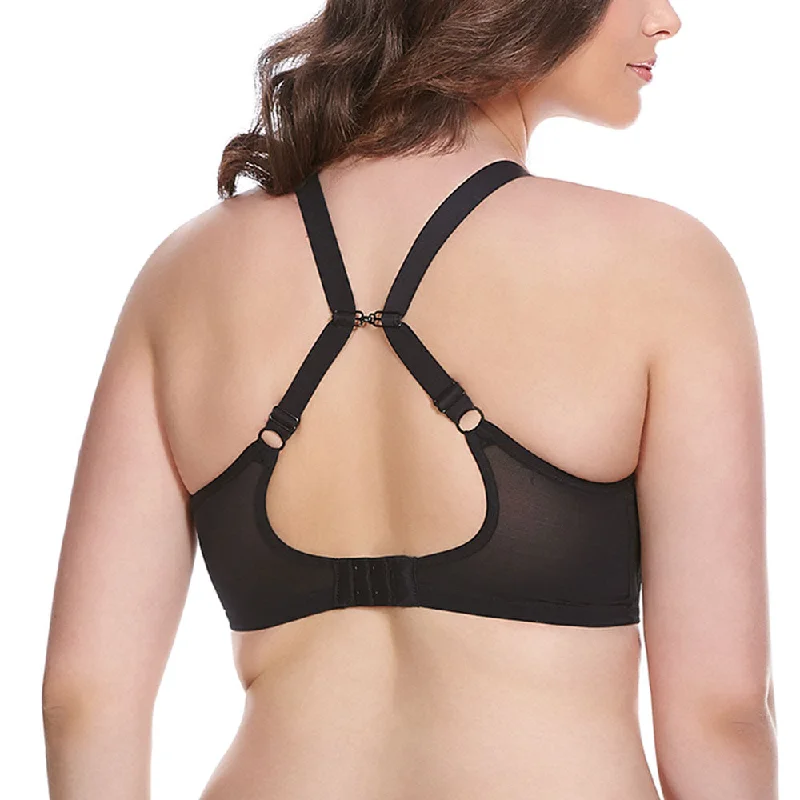 Matilda Underwire Plunge Bra Black