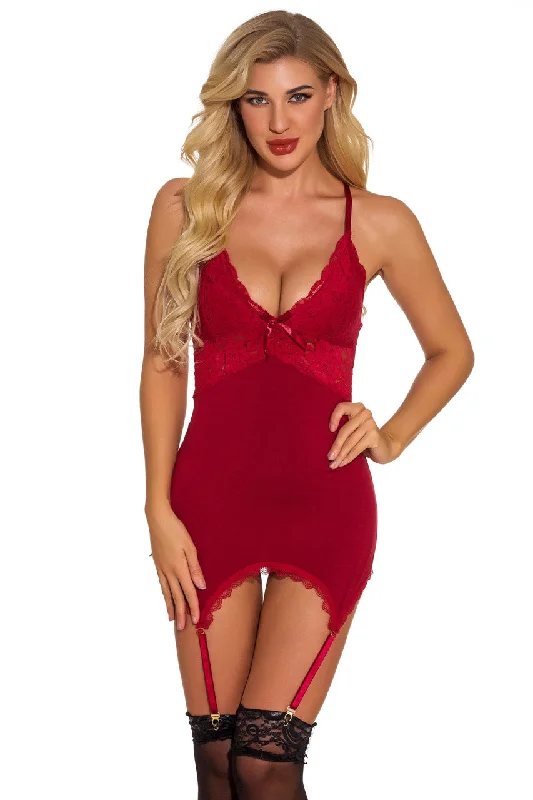 Ga Ga Gorgeous Garter Chemise