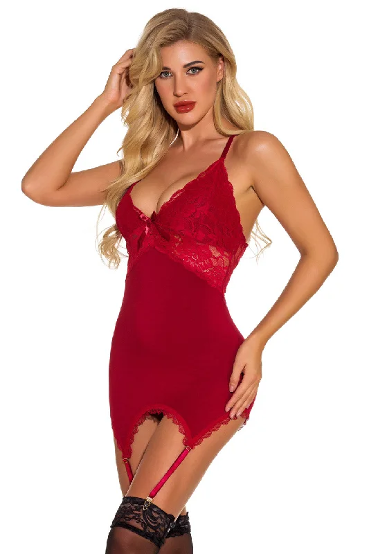 Ga Ga Gorgeous Garter Chemise