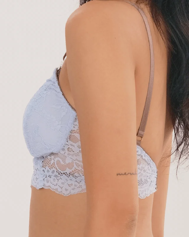 good vibes padded bralette in celestial