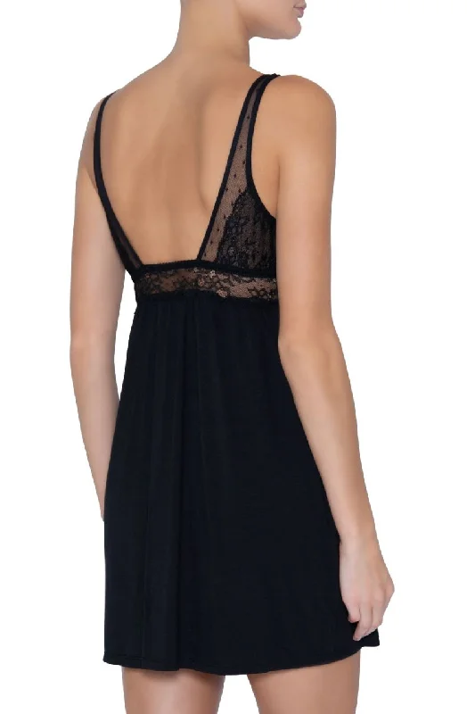 IONA Love Me Chemise in Black