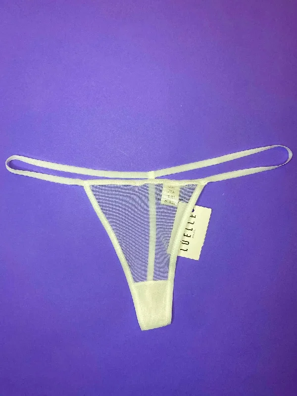 Luelle: Elle G-String - White