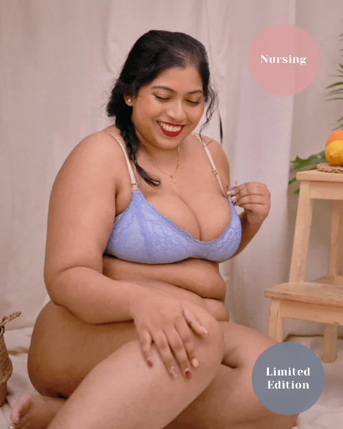 nursing - start anew padded bralette in serendipity