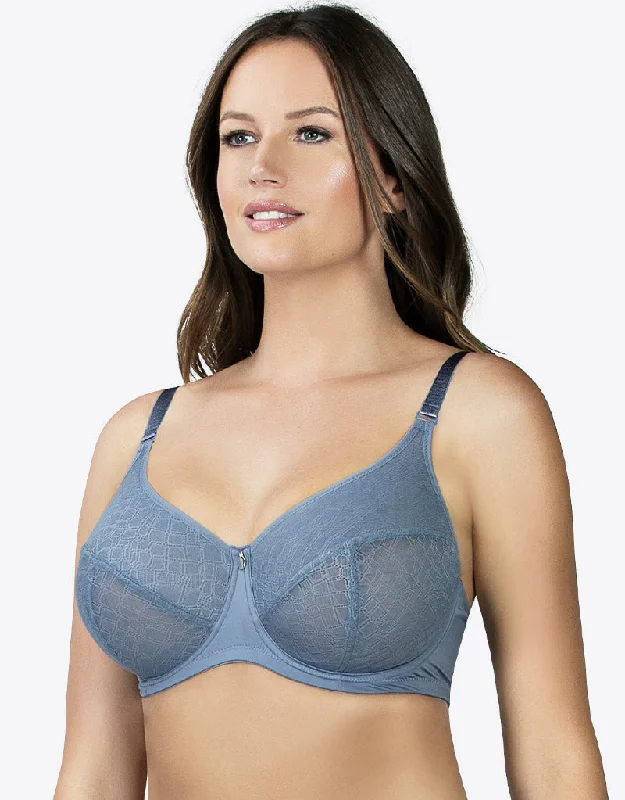 Parfait Enora Minimizer Full Cup Bra Stormy skies