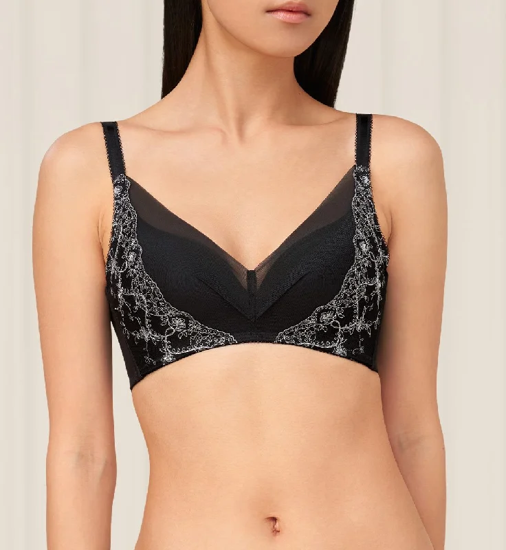 SCULPT CLEMATIS NON-WIRED PADDED BRA