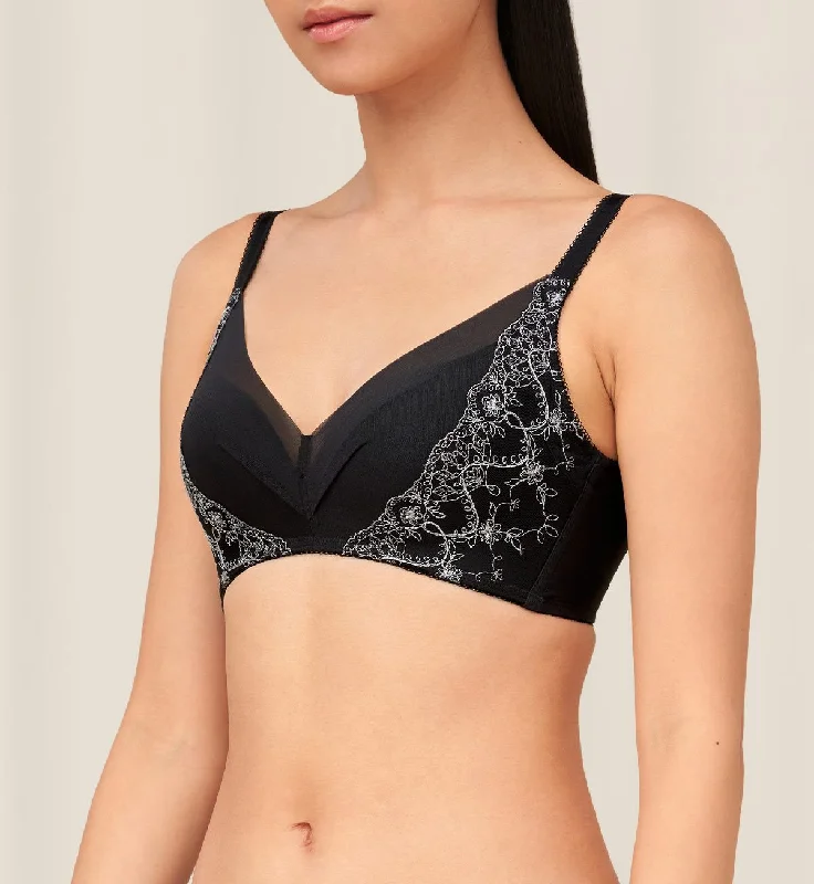 SCULPT CLEMATIS NON-WIRED PADDED BRA