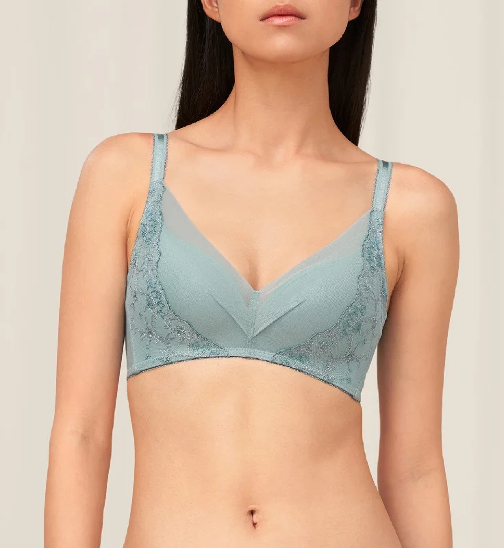 SCULPT CLEMATIS NON-WIRED PADDED BRA