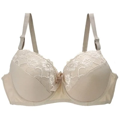 Wireless Adjustable Lace Women's Bra