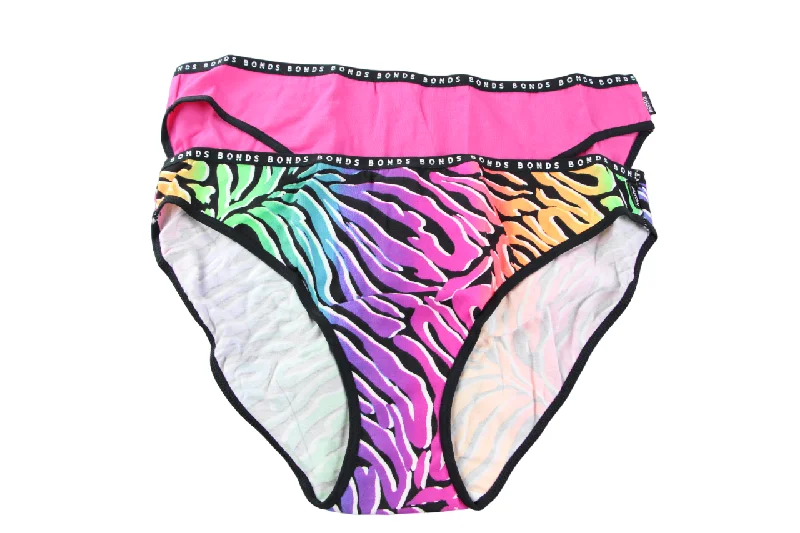 10 Pairs X Bonds Womens Hipster Bikini Underwear Briefs 55K