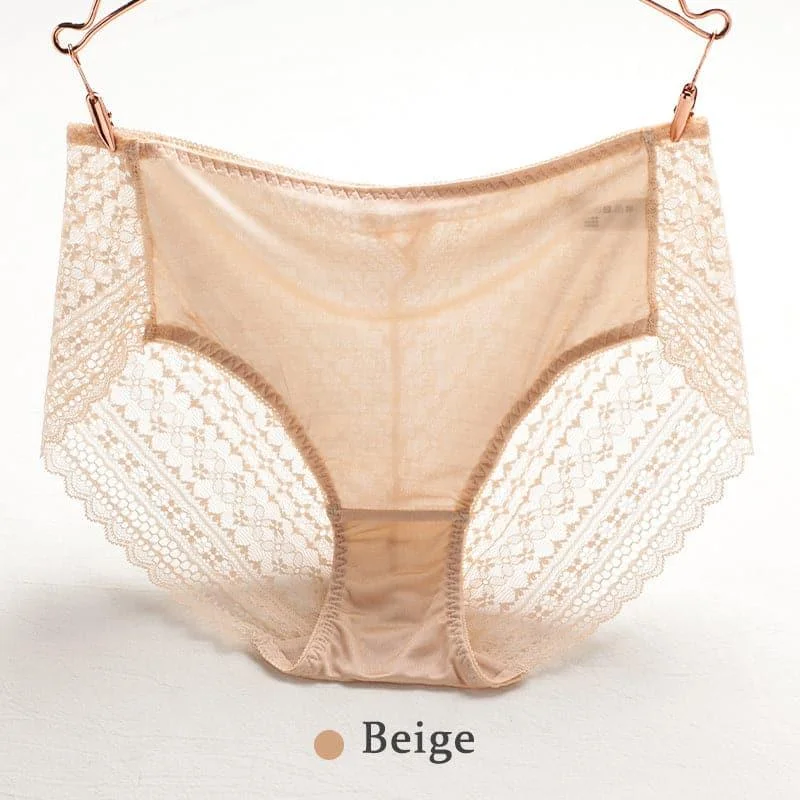 Women's Underwear Lace Silk Panties