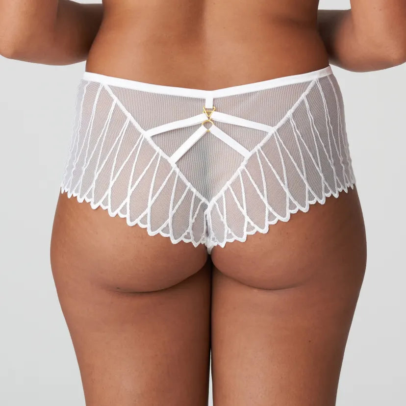 Arthill Luxury Thong In White - Prima Donna