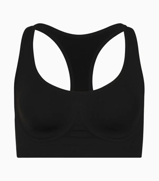 Bonded Flex Bralette Black