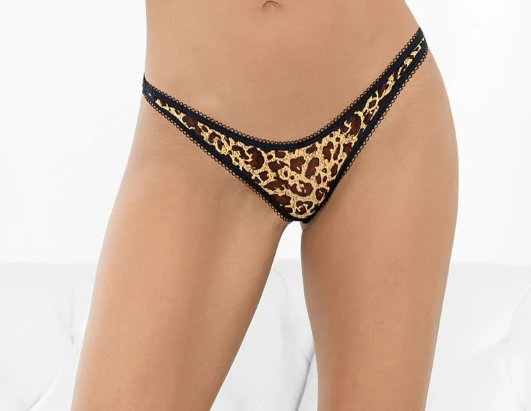 Copy of Unleashed Crotchless Thong Panty