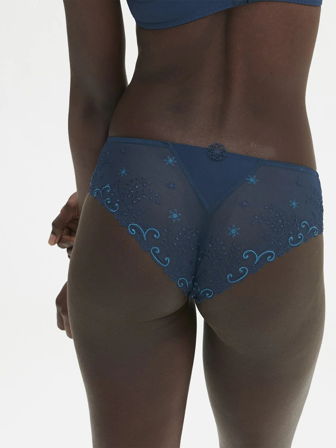 Delice Shorty In Blue Prestone - Simone Perele