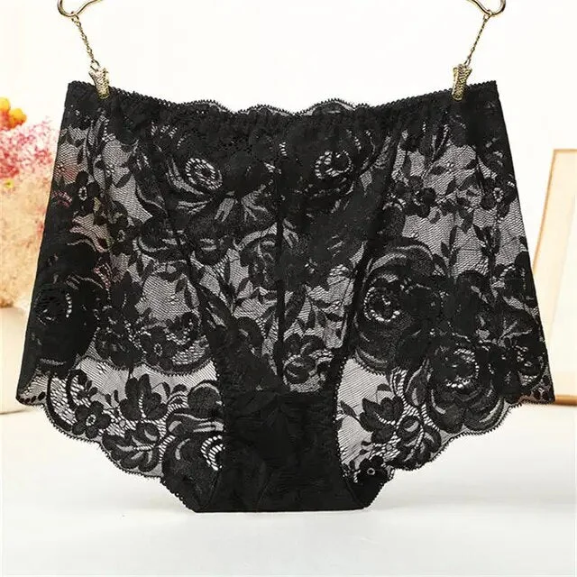 Women Lace Panties Cotton Comfortable Underwear