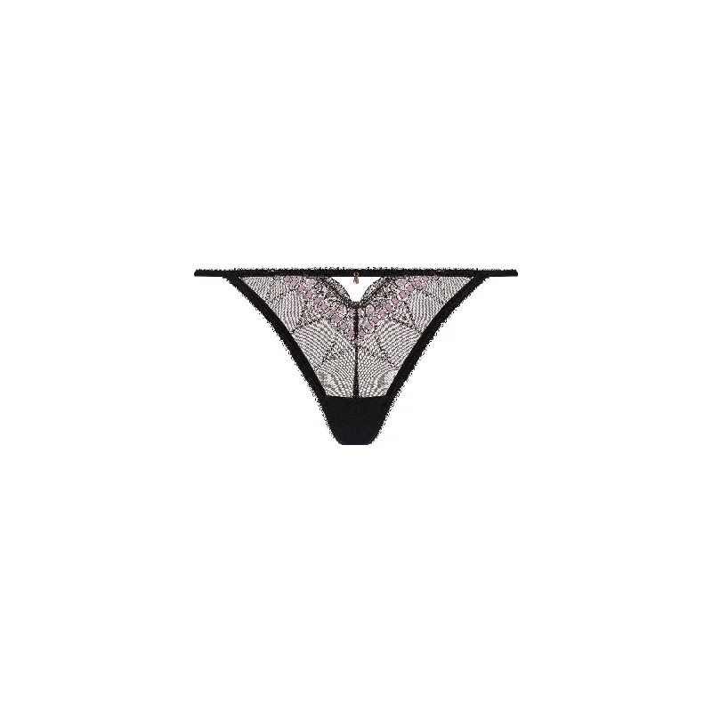 Loveland  Thong In Boudoir Noir - Freya