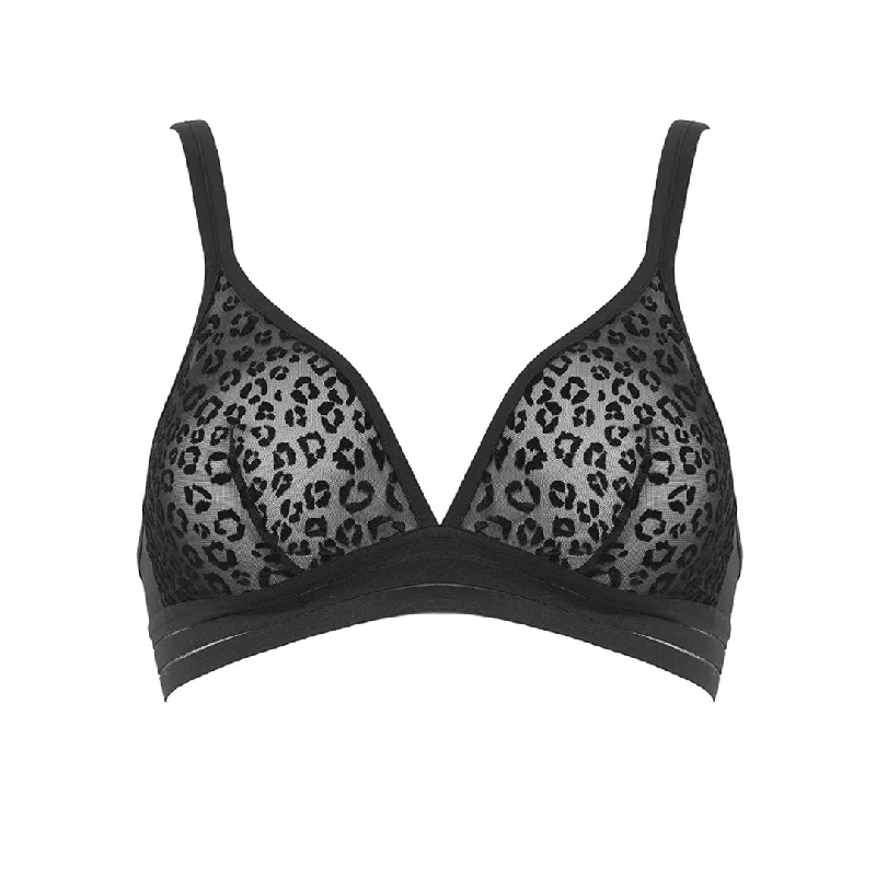 Maison Lejaby Soft-Cup Black Bra