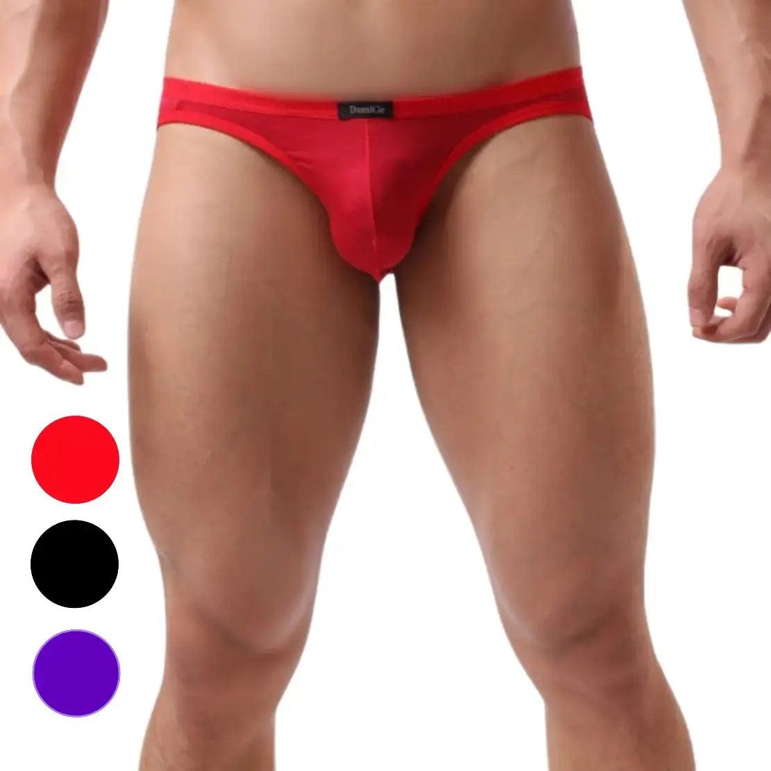 DomiGe Men's Modal Low-Rise Briefs Male Underwear