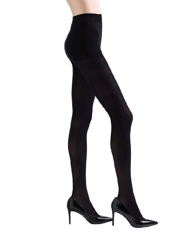 Natori Velvet Touch Opaque Control Top Tights