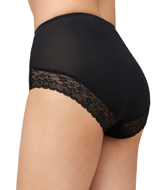 Lacy Micro Hero Maxi Panty Black