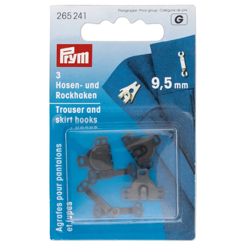 Black 9.5mm pack of 2